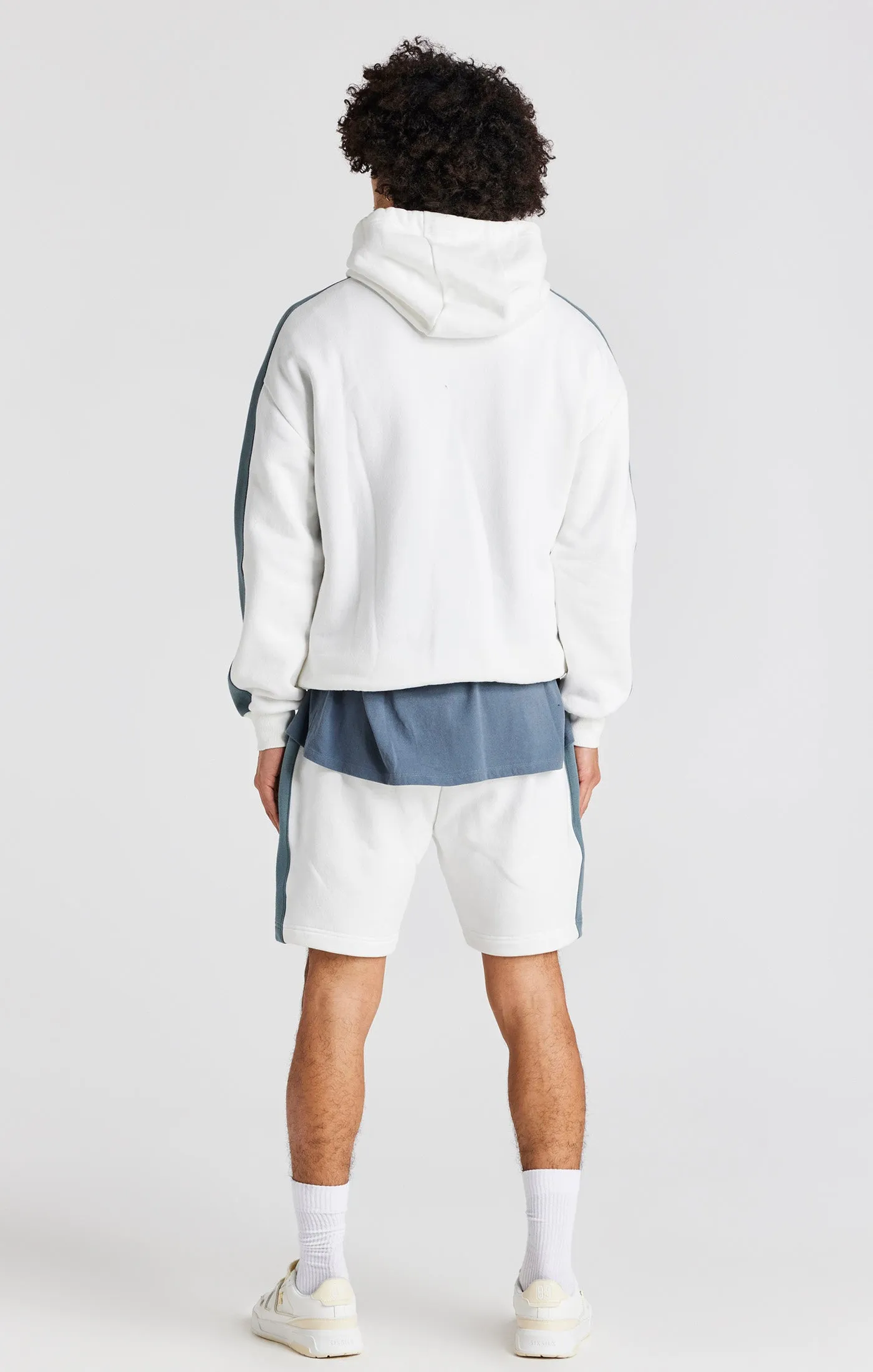 White Rose Oversized Hoodie sold by Siksilk product image thumbnail 5