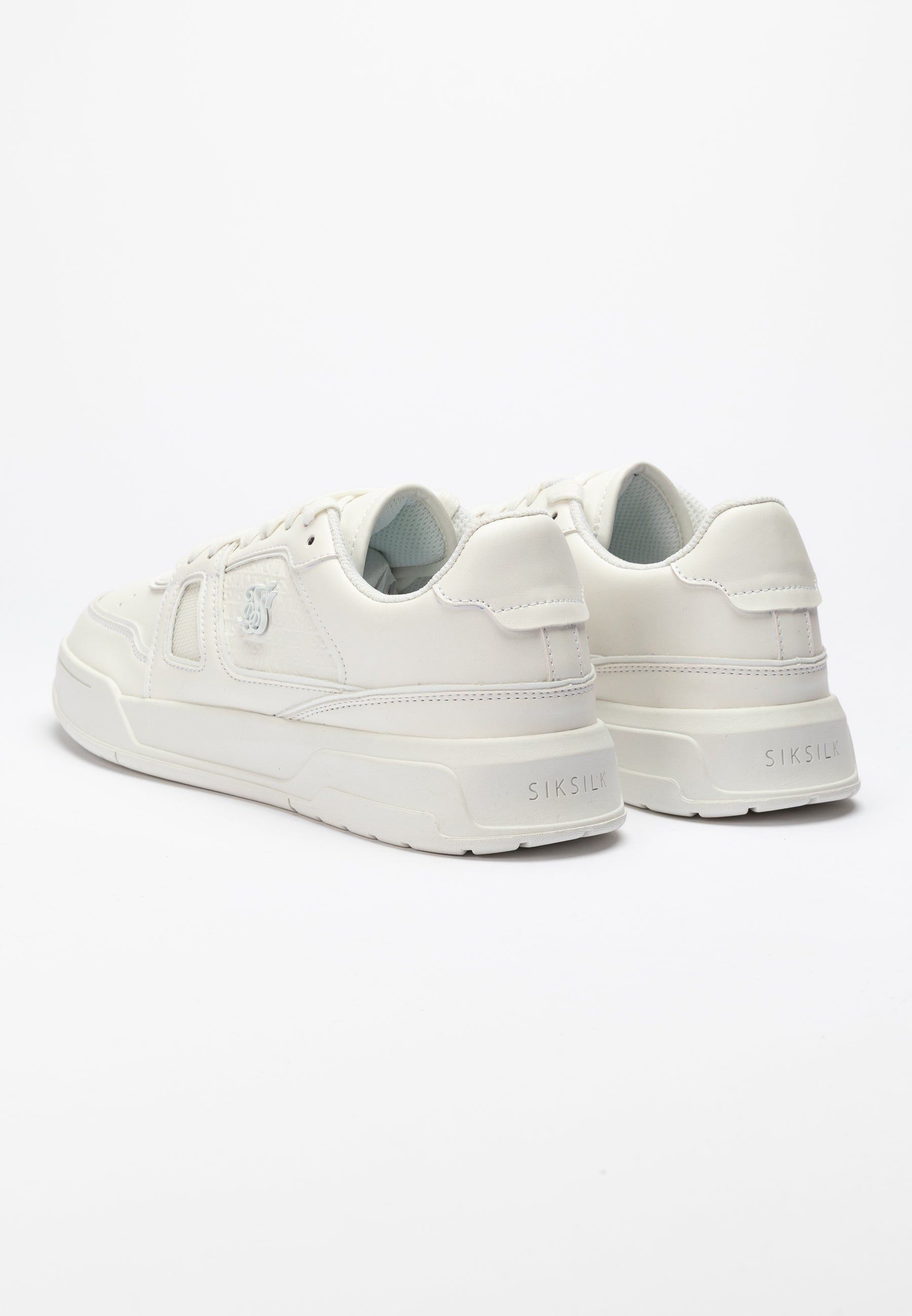 Off White Low Top Court Trainer sold by Siksilk product image thumbnail 5