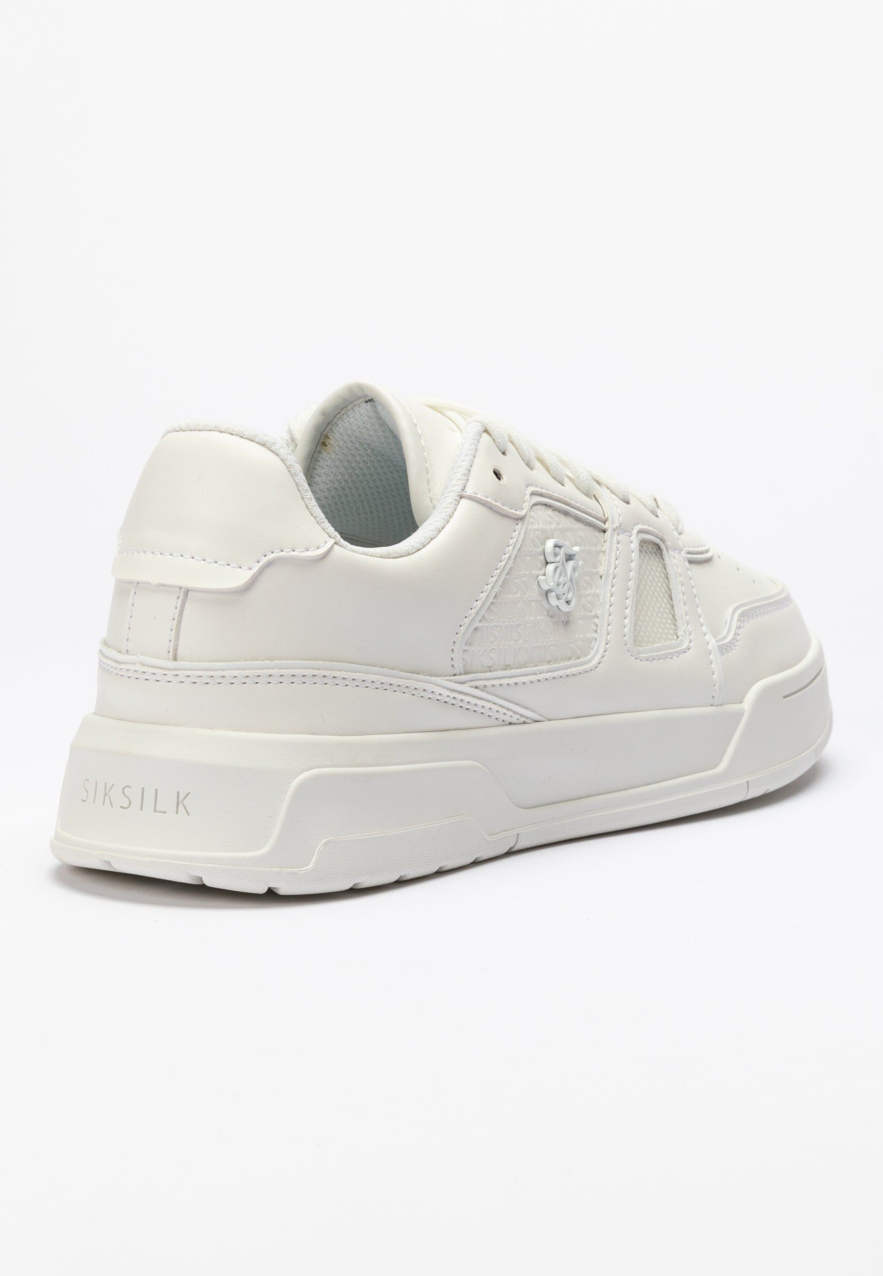 Off White Low Top Court Trainer sold by Siksilk product image thumbnail 2