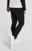 Boys Black Embroidered Logo Jogger sold by Siksilk