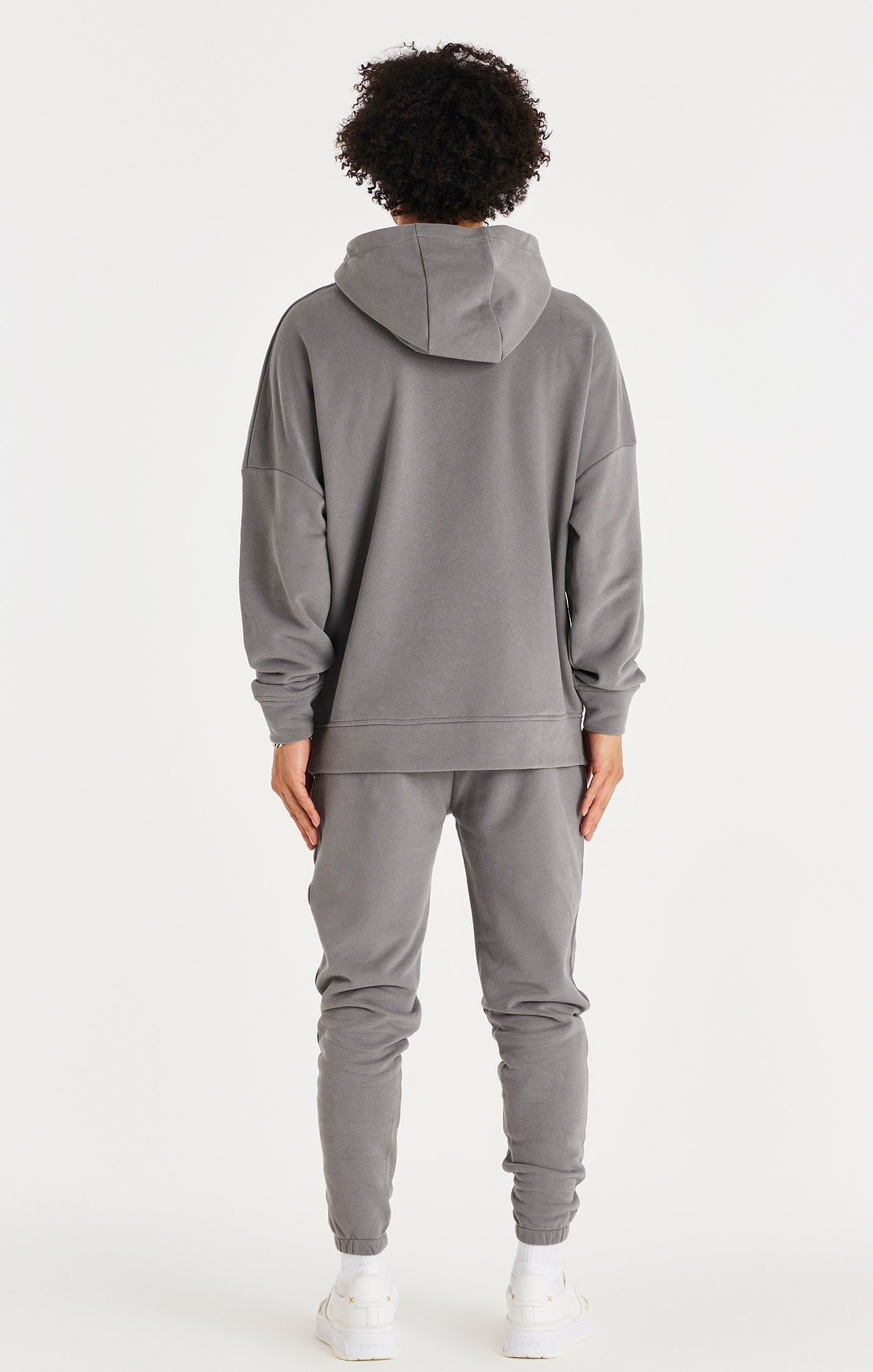 Grey Relaxed Fit Cuff Jogger sold by Siksilk product image thumbnail 6