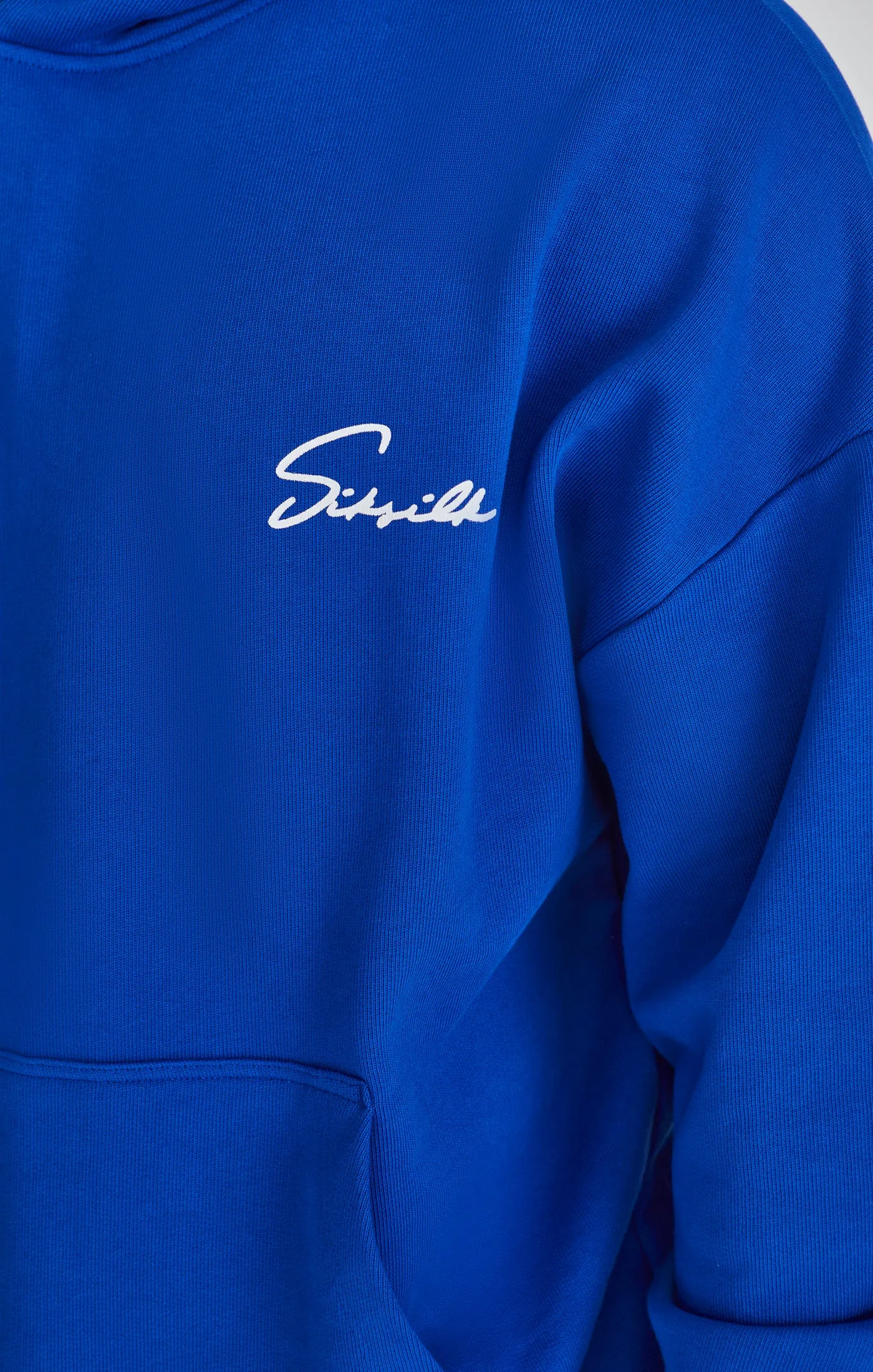 Blue Script Hoodie sold by Siksilk product image thumbnail 3