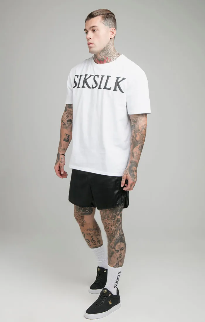 White Relaxed Fit T-Shirt sold by Siksilk product image thumbnail 2