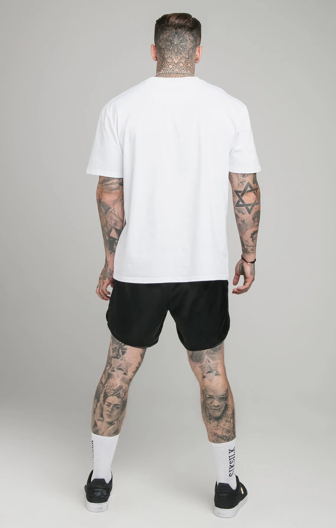 White Relaxed Fit T-Shirt sold by Siksilk product image thumbnail 4