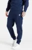 Navy Essential Cargo Fleece Jogger sold by Siksilk
