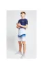 Illusive London Fade Tee - Navy & White sold by Siksilk