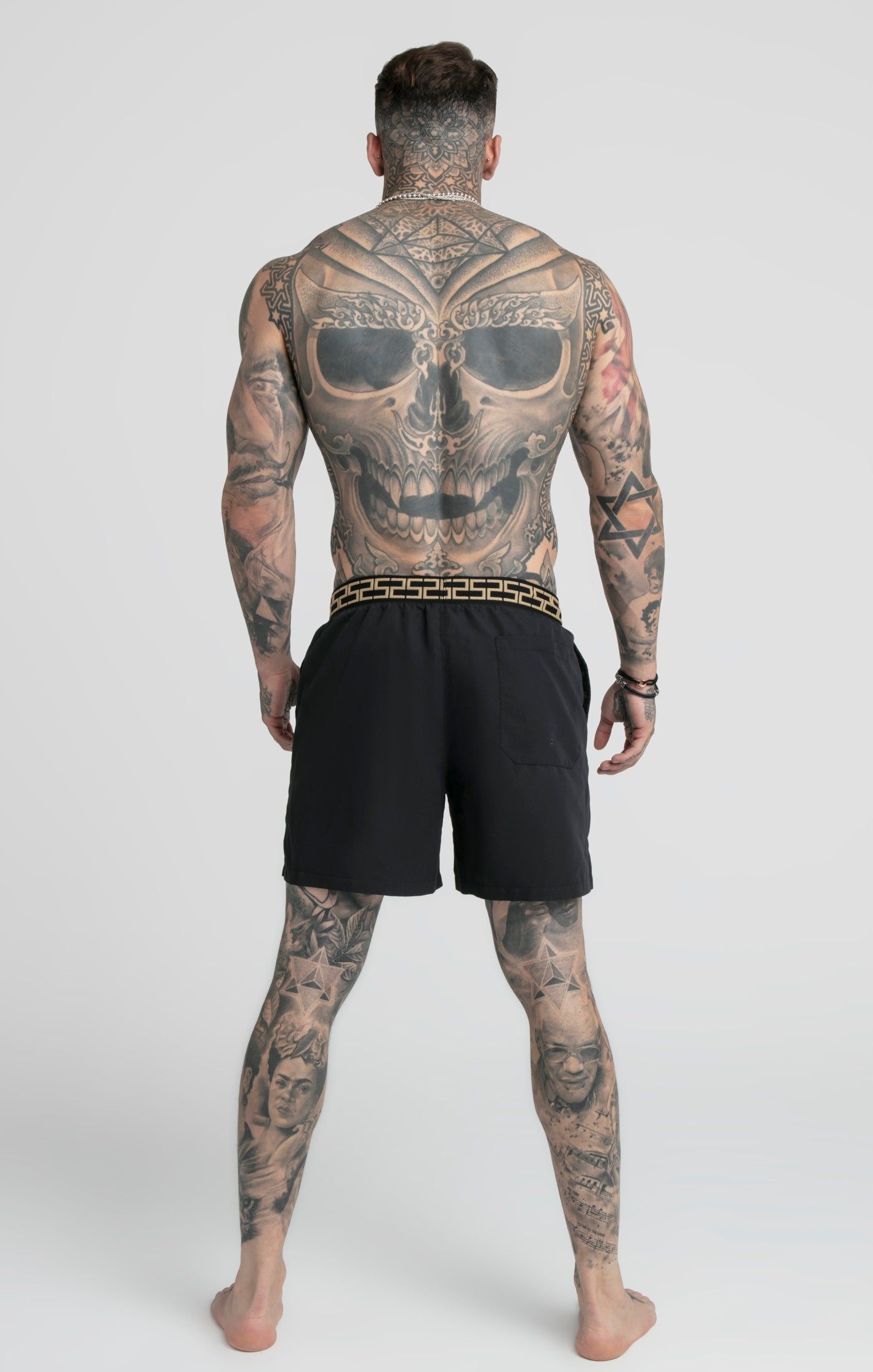 Black Swim Short sold by Siksilk product image thumbnail 6