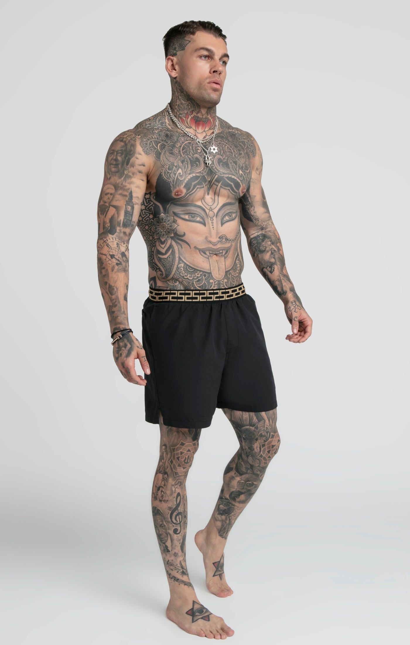 Black Swim Short sold by Siksilk product image thumbnail 5