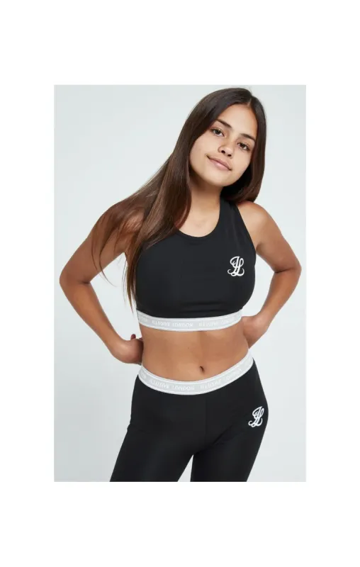 Illusive London Tape Bralette - Black sold by Siksilk