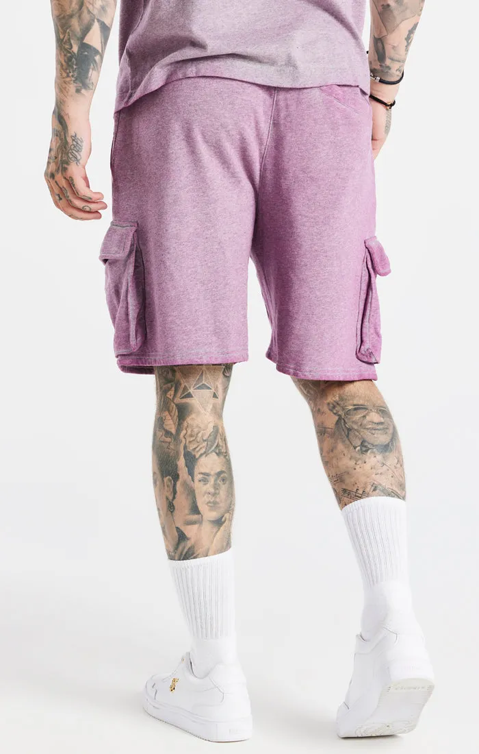 Pink Washed Cargo Short sold by Siksilk product image thumbnail 3