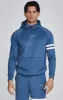 Blue Muscle Fit Hoodie sold by Siksilk
