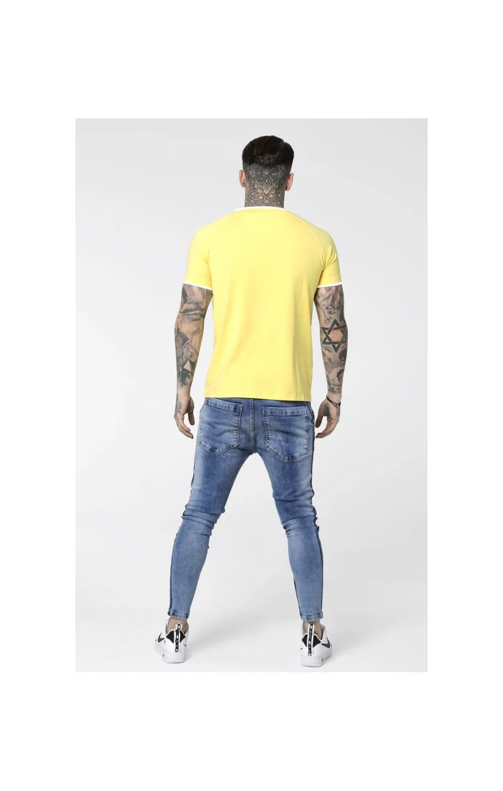 SikSilk S/S Elastic Cuff Tee – Gold sold by Siksilk product image thumbnail 5