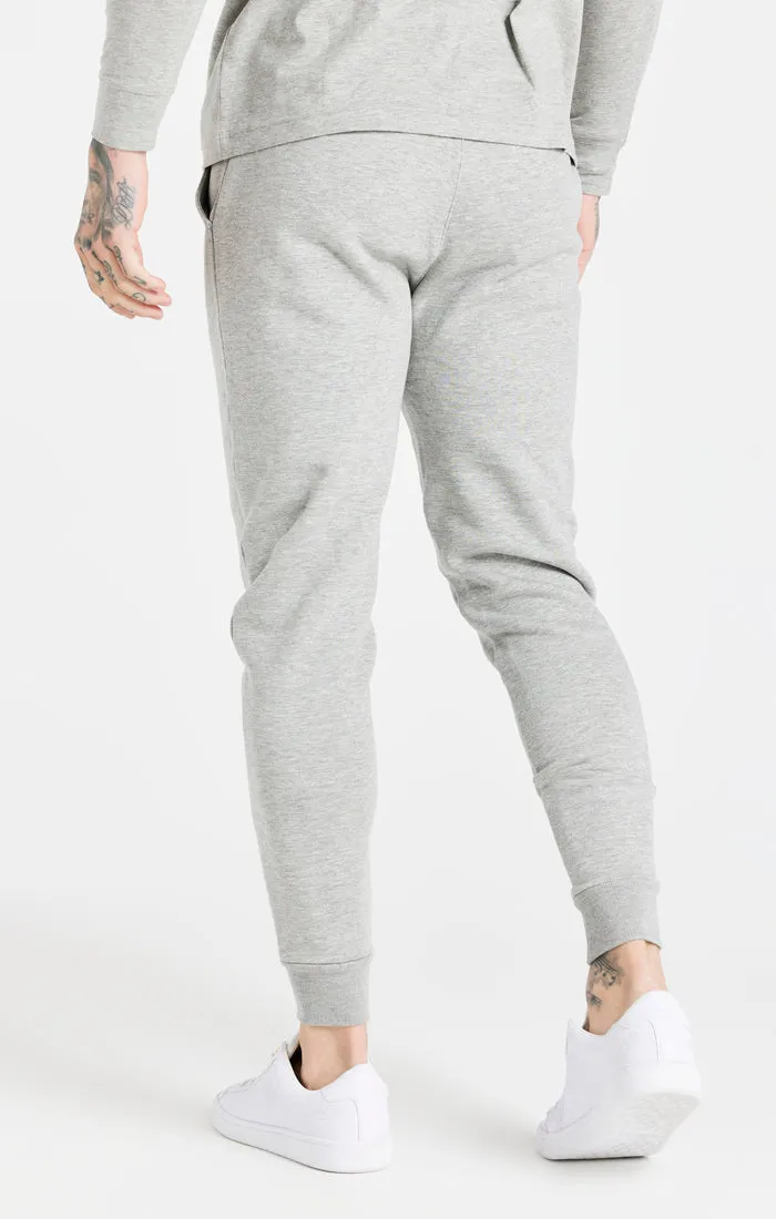 Grey Essential Fitted Jogger sold by Siksilk product image thumbnail 4