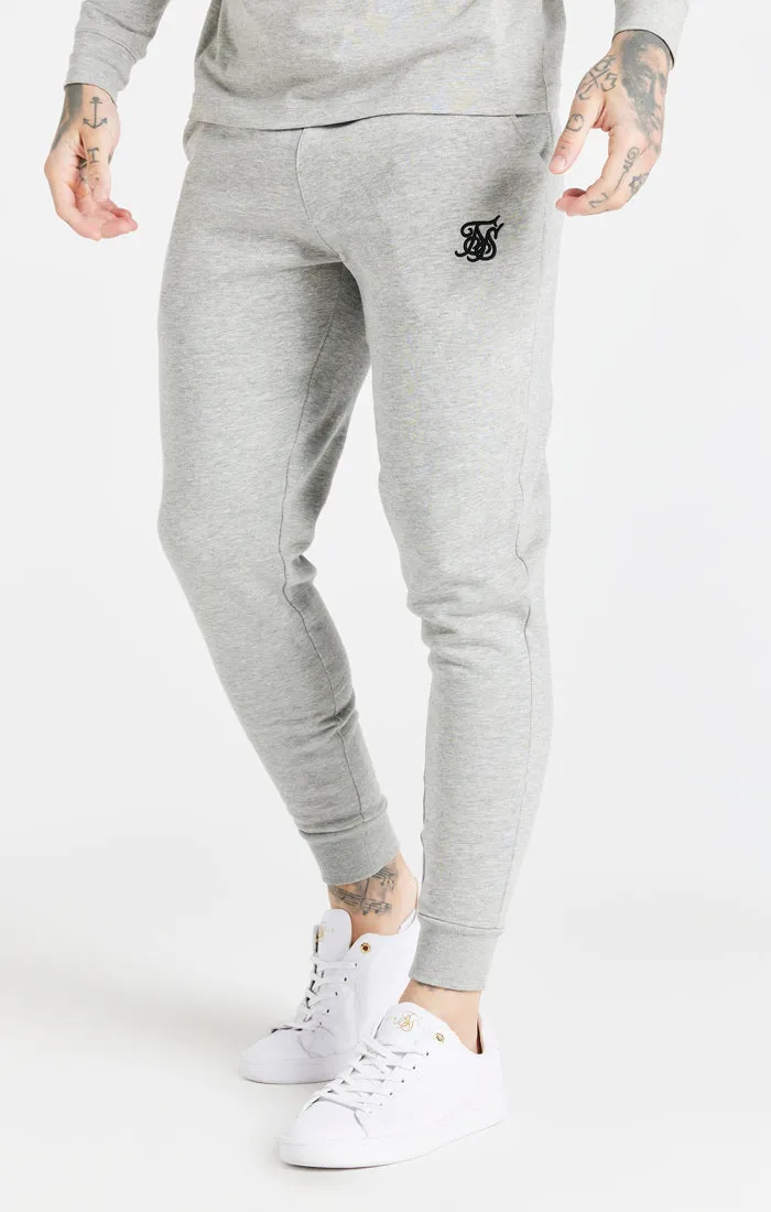 Grey Essential Fitted Jogger sold by Siksilk