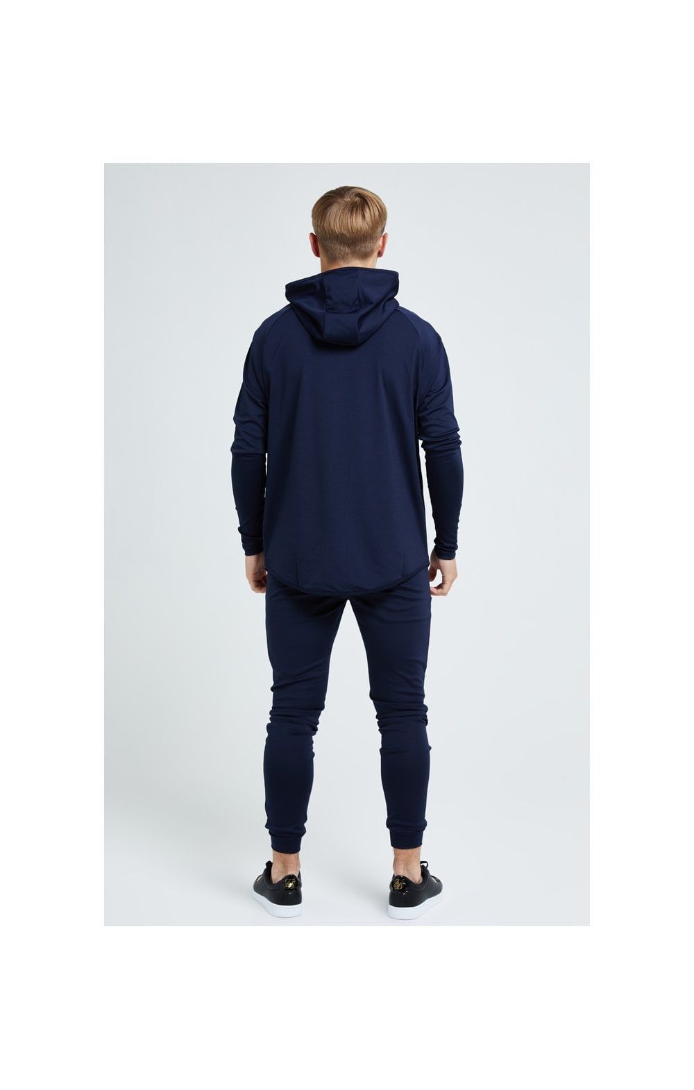 Boys Illusive Navy Zip Thru Hoodie sold by Siksilk product image thumbnail 6