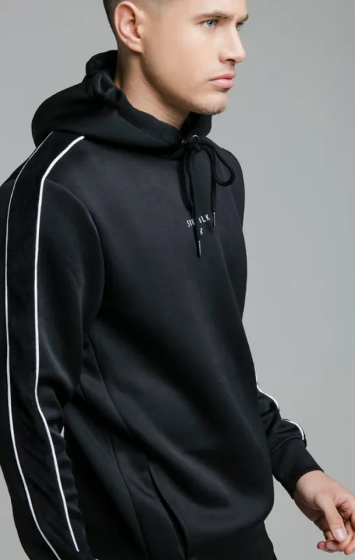 Black Imperial Overhead Hoodie sold by Siksilk