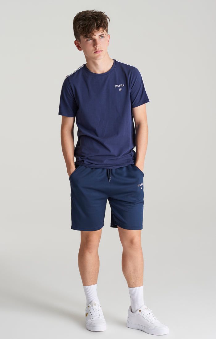 SikSilk Medley Tape Tee - Navy sold by Siksilk product image thumbnail 6