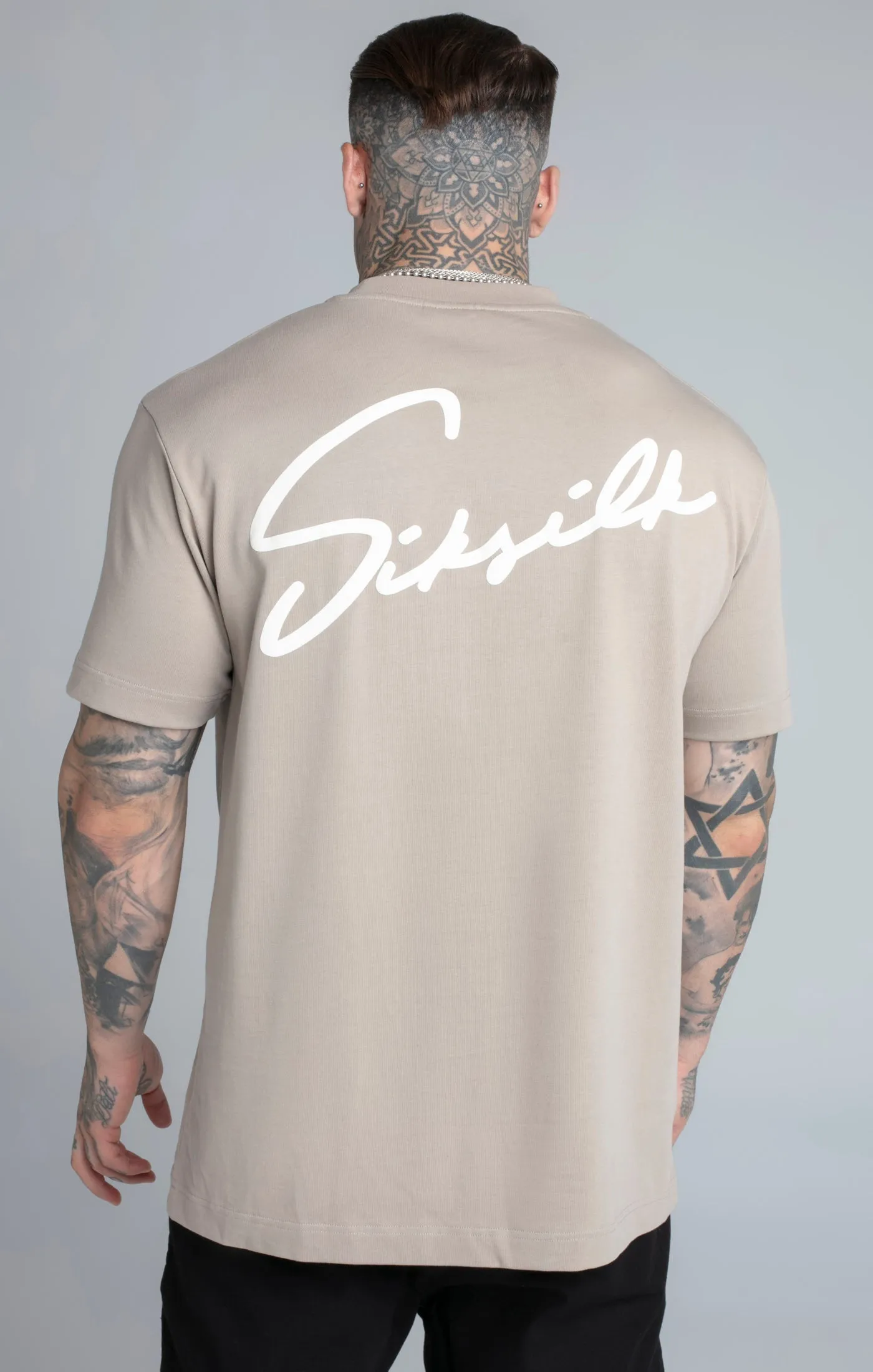 Script T-Shirt sold by Siksilk product image thumbnail 3