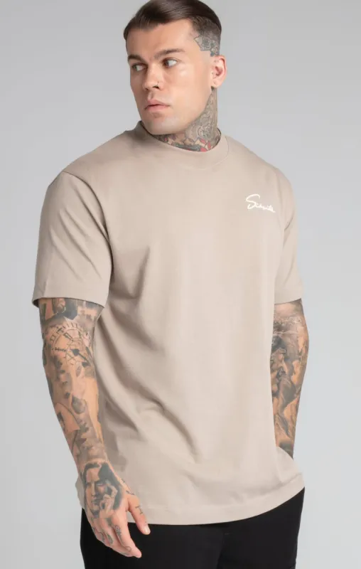 Script T-Shirt sold by Siksilk