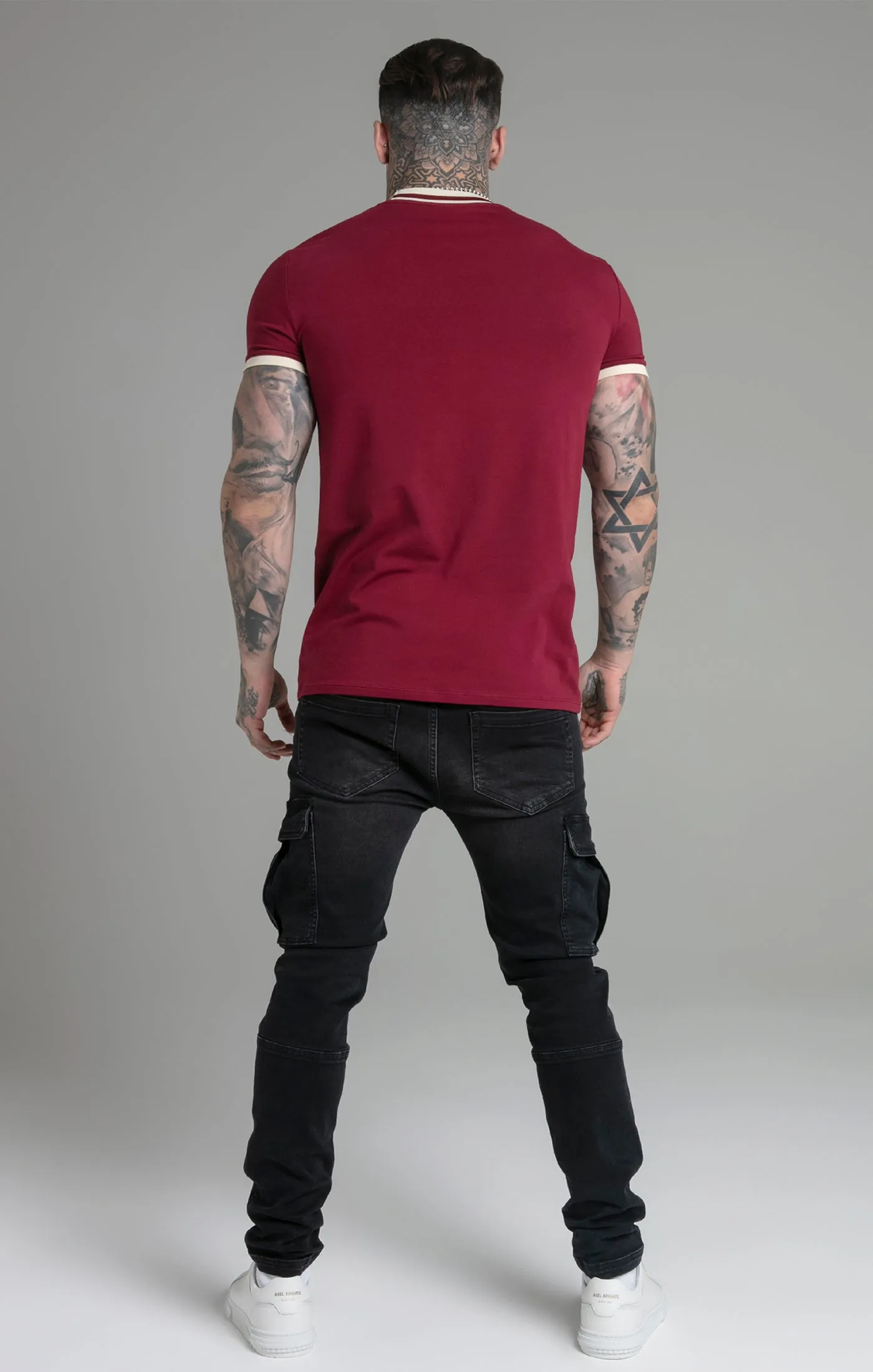 Red Ringer T-Shirt sold by Siksilk product image thumbnail 5