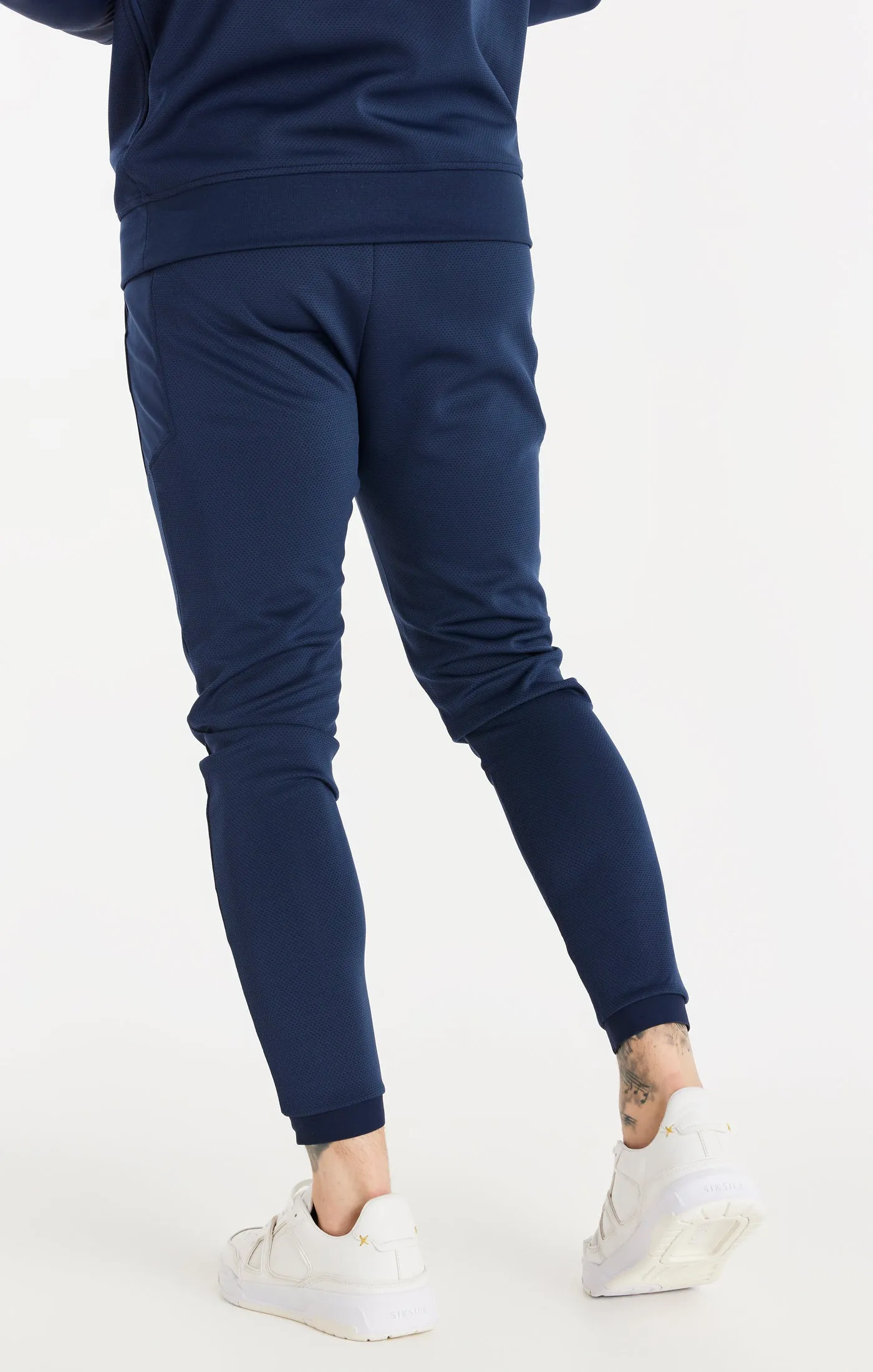 Navy Retro Sports Scope Pant sold by Siksilk product image thumbnail 3