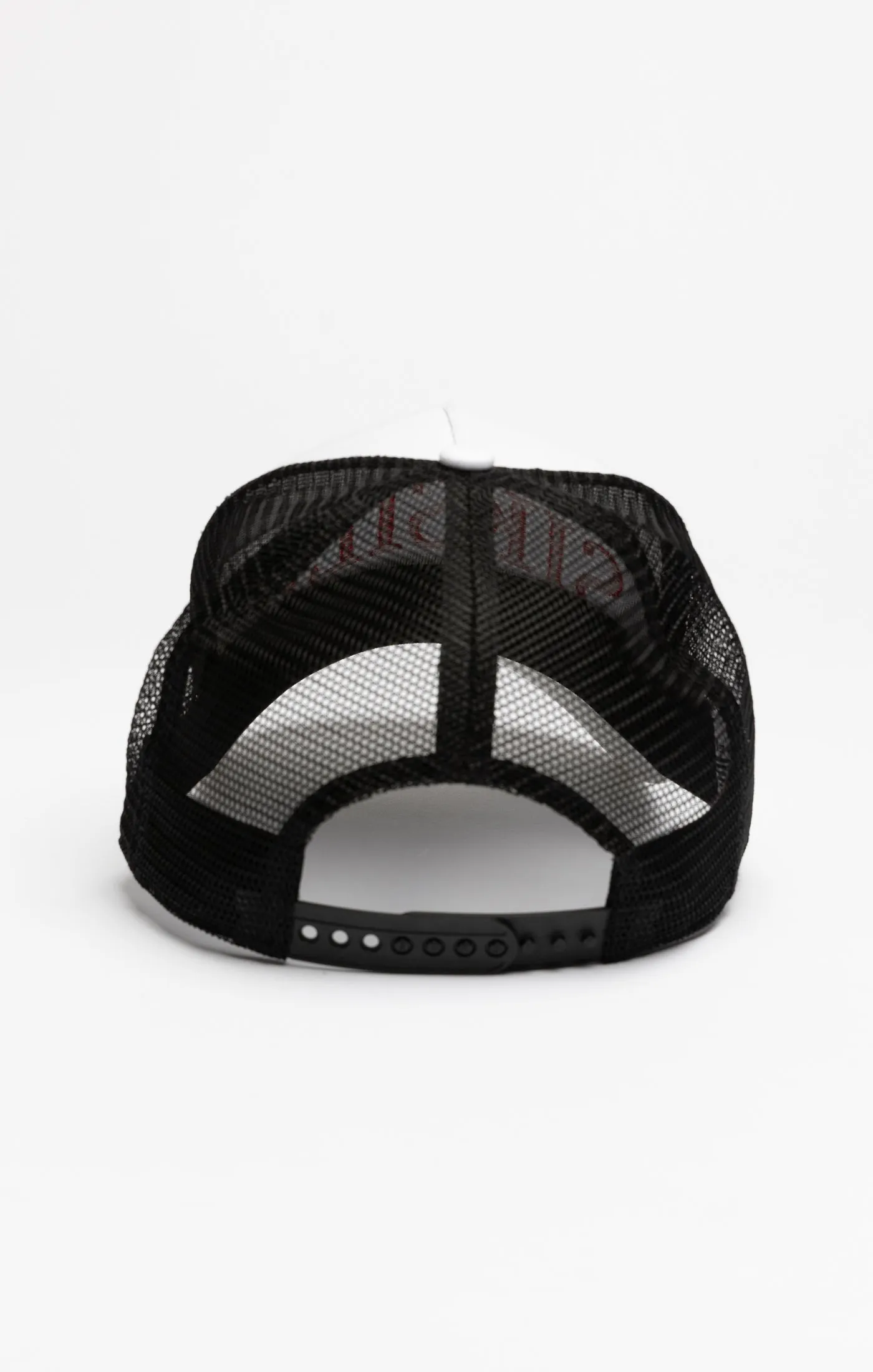 White Mesh Shadow Logo Trucker Cap sold by Siksilk product image thumbnail 4