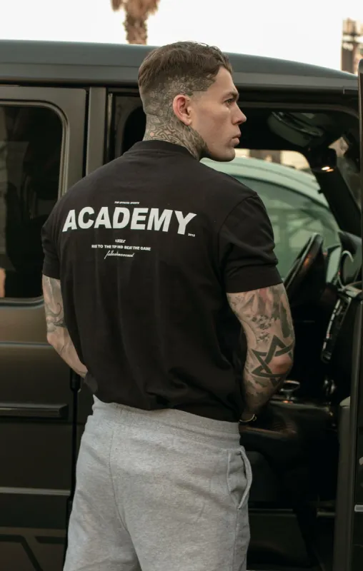 Black Academy T-Shirt sold by Siksilk
