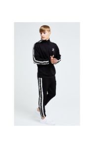 Illusive London Diverge Jogger - Black Gold & White sold by Siksilk