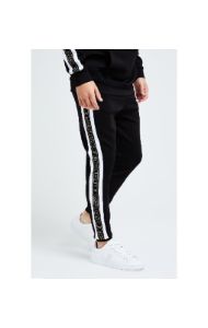 Illusive London Diverge Jogger - Black Gold & White sold by Siksilk