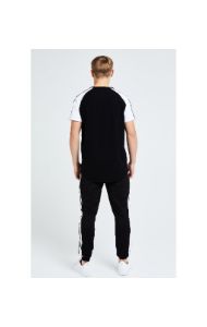 Illusive London Diverge Jogger - Black Gold & White sold by Siksilk