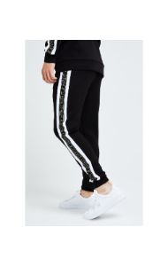 Illusive London Diverge Jogger - Black Gold & White sold by Siksilk