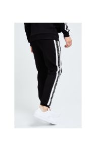 Illusive London Diverge Jogger - Black Gold & White sold by Siksilk