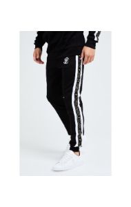 Illusive London Diverge Jogger - Black Gold & White sold by Siksilk