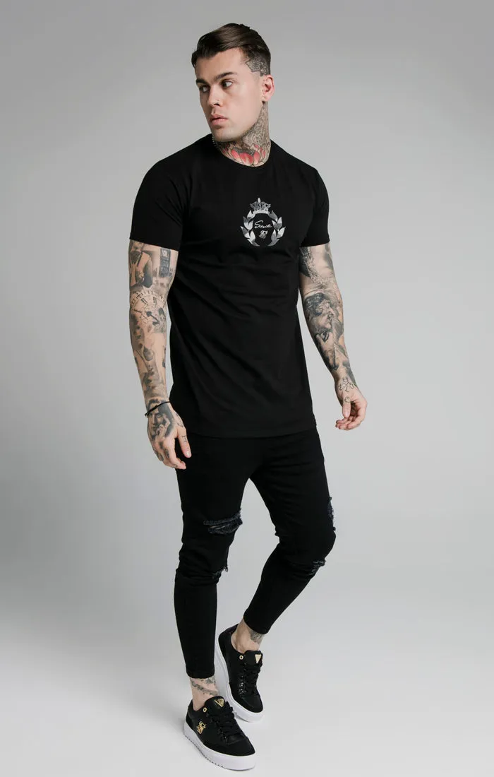 SikSilk S/S Prestige Transfer Tee - Black sold by Siksilk product image thumbnail 4