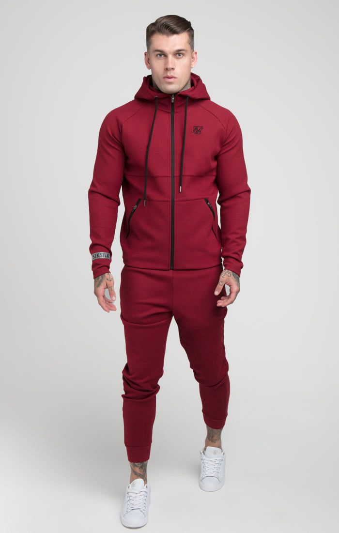 Burgundy Exhibit Pro Function Pant sold by Siksilk product image thumbnail 4