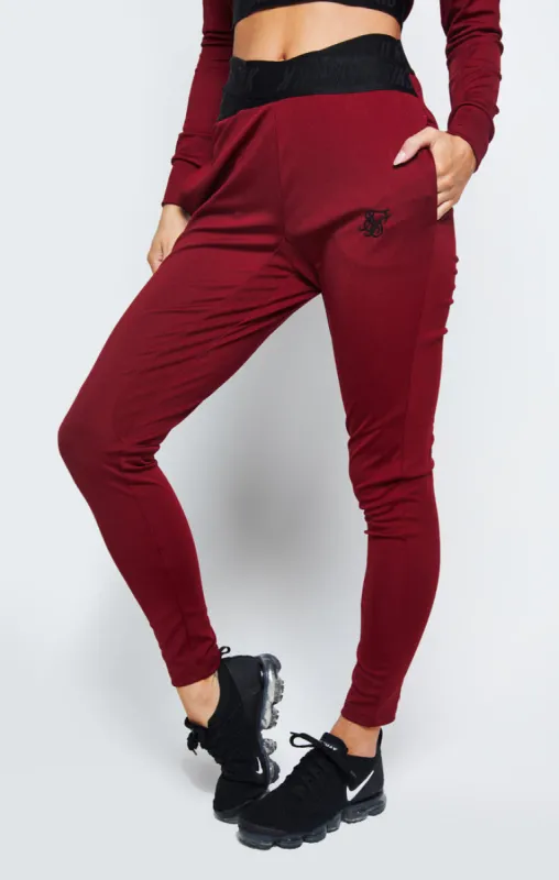 SikSilk Gym Track Pants – Red sold by Siksilk
