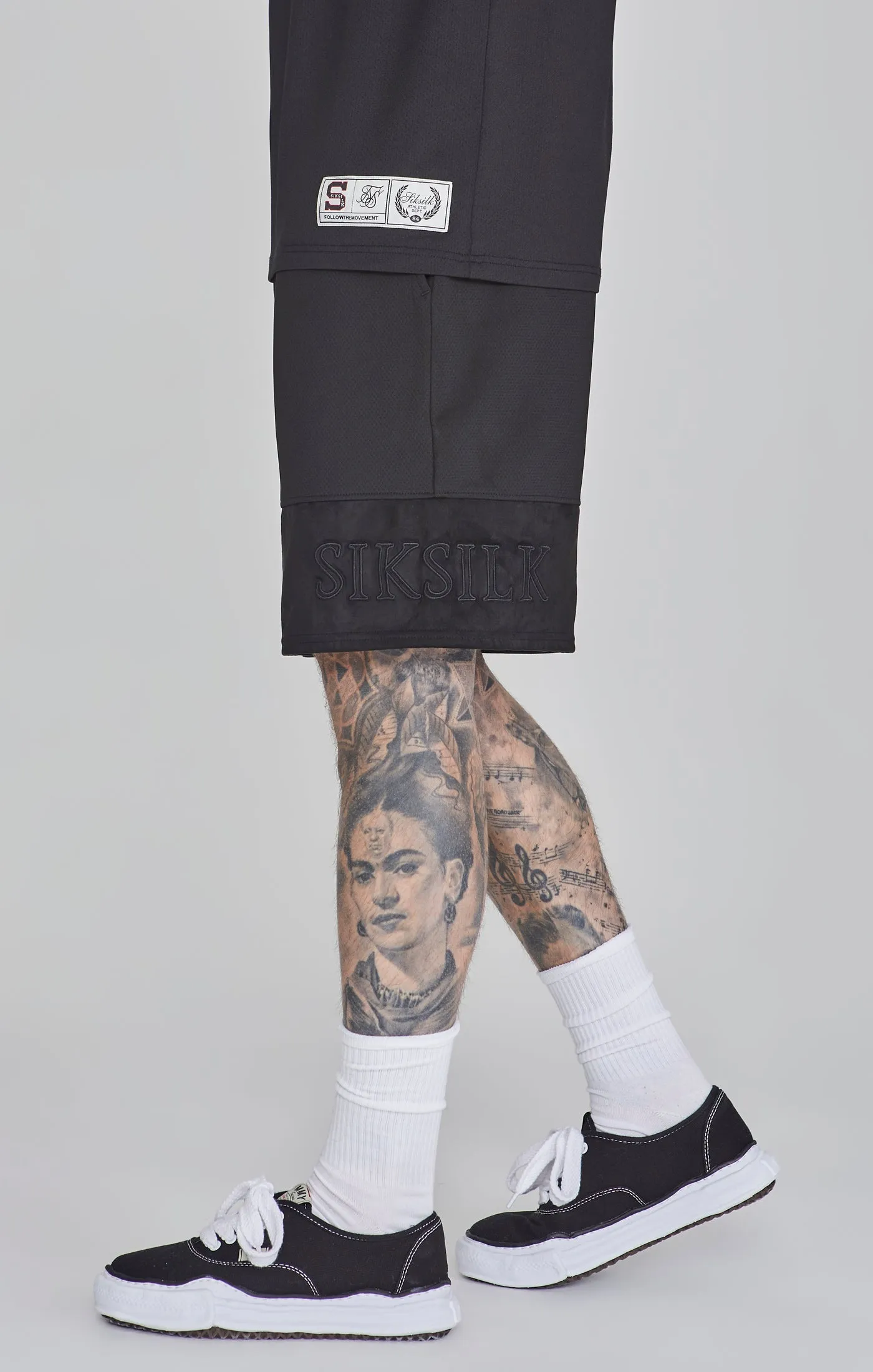 Black Dynamic Shorts sold by Siksilk