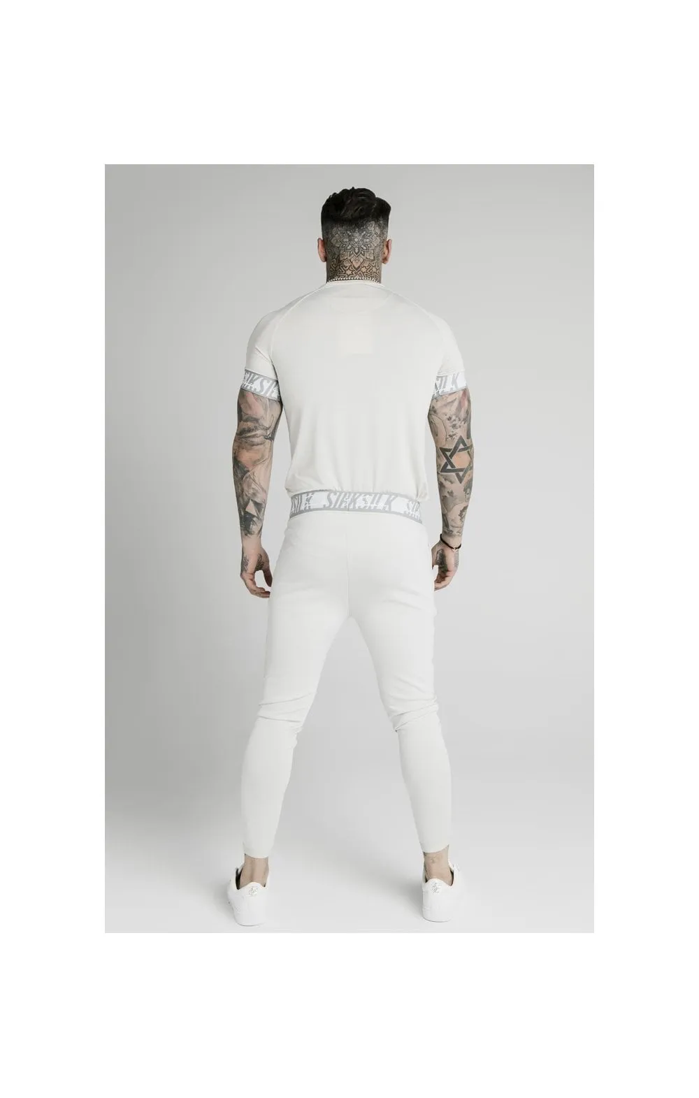 SikSilk Scope Tape Track Pant - Ice Grey sold by Siksilk product image thumbnail 4