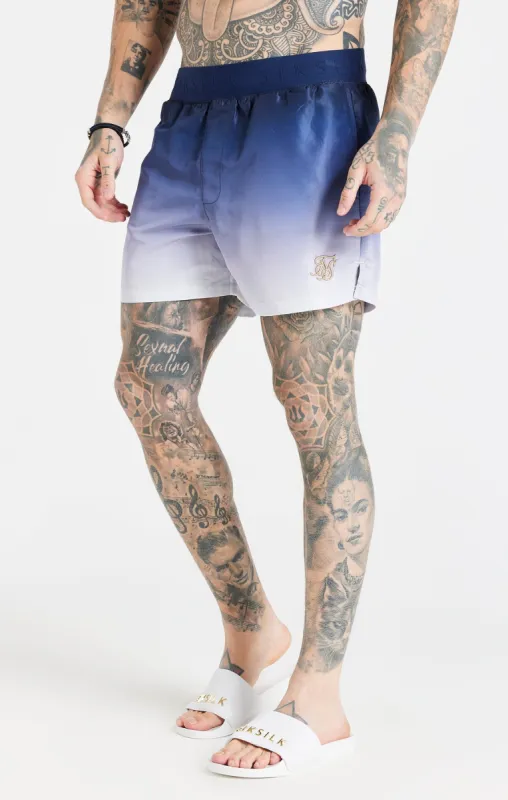 Navy Fade Swim Short sold by Siksilk