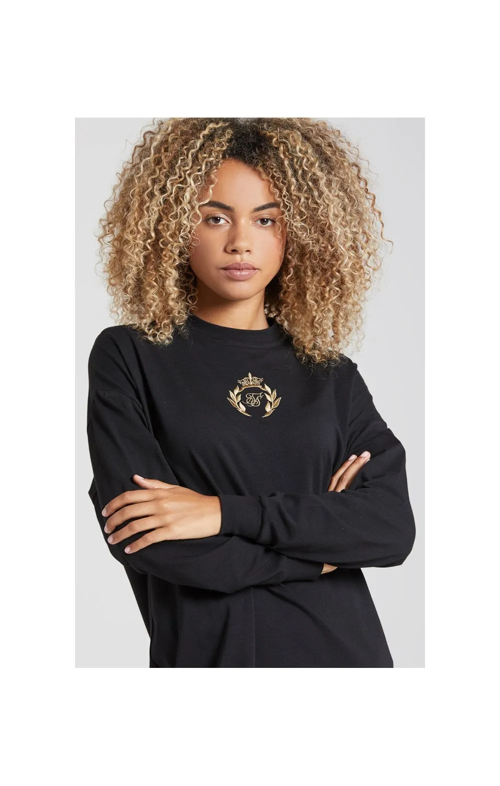 SikSilk Prestige T-Shirt Dress - Black sold by Siksilk product image thumbnail 2