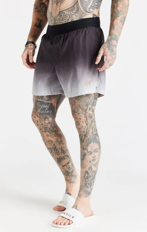 Black Fade Swim Short sold by Siksilk