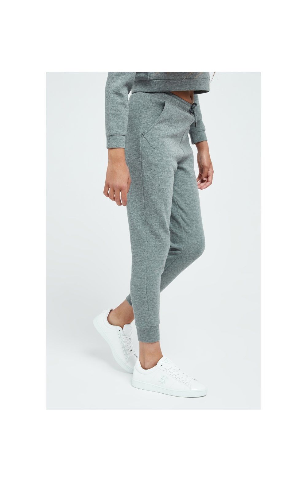 Illusive London Dual Track Pant - Grey Marl sold by Siksilk product image thumbnail 2