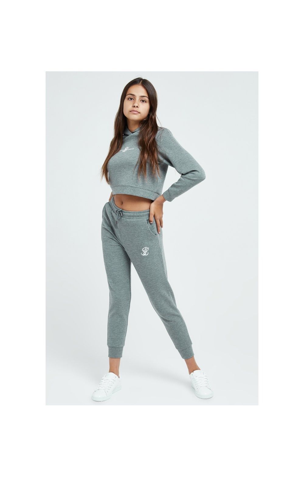 Illusive London Dual Track Pant - Grey Marl sold by Siksilk product image thumbnail 6