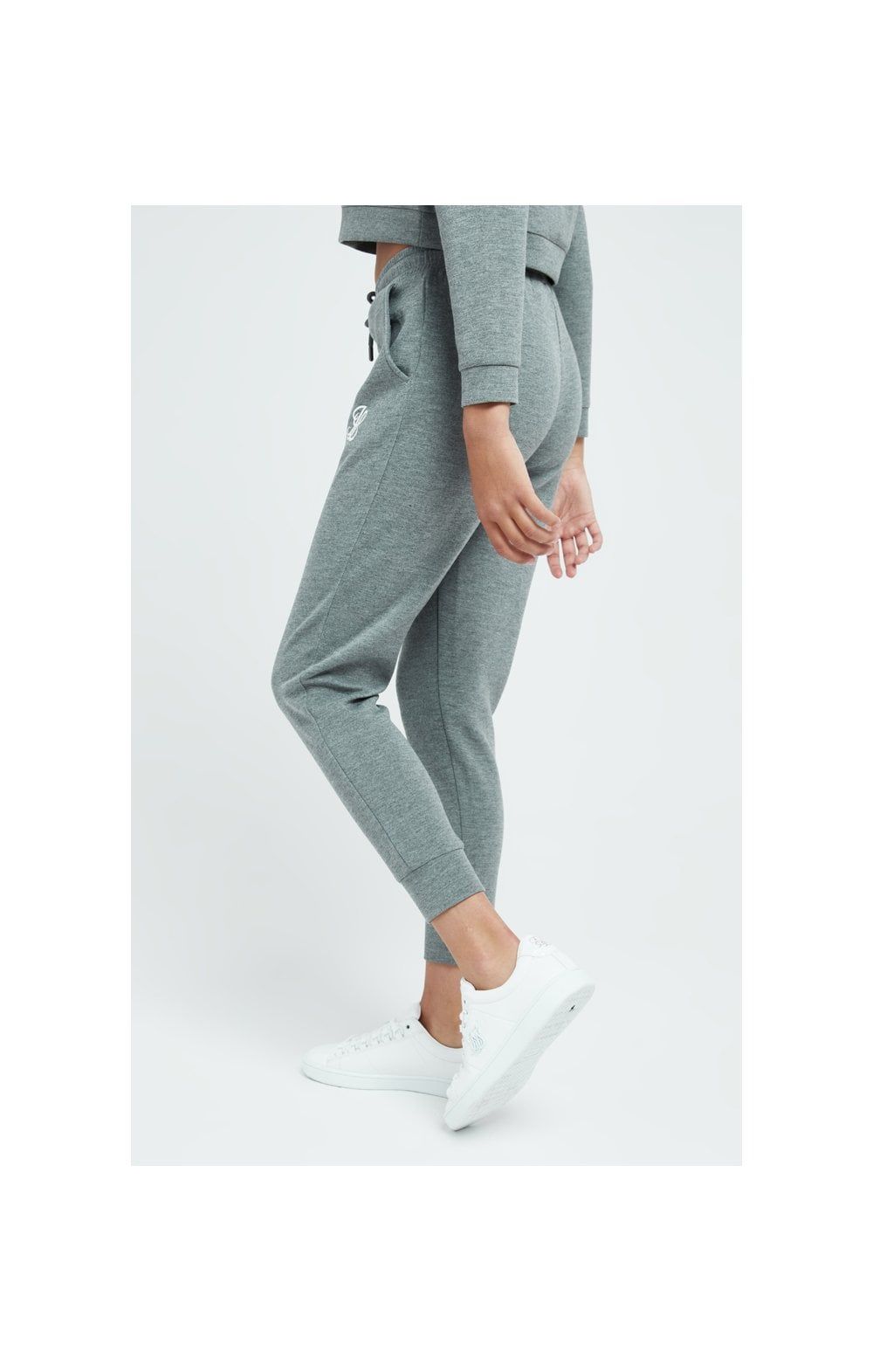 Illusive London Dual Track Pant - Grey Marl sold by Siksilk product image thumbnail 3