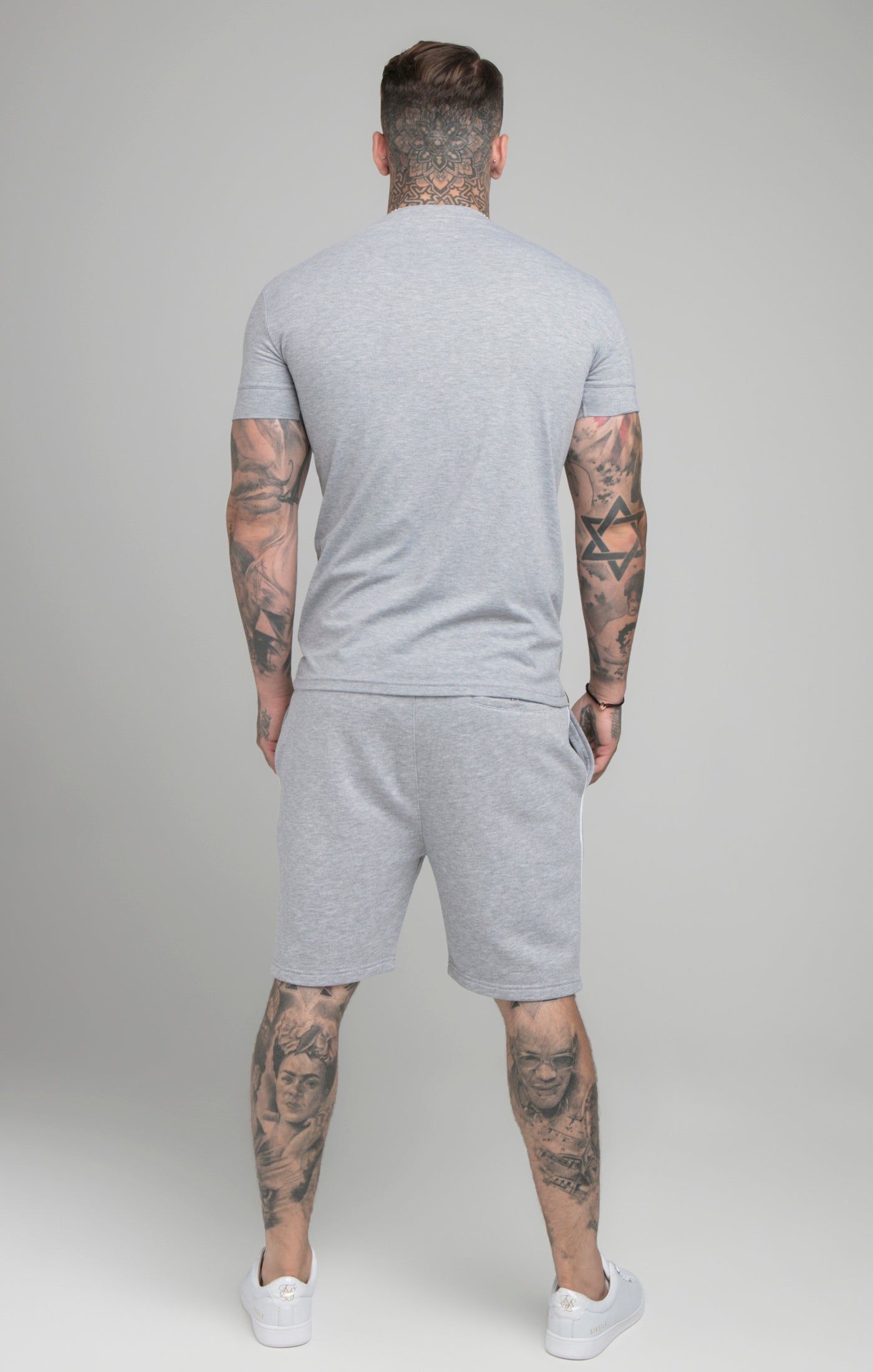 Grey Marl Smart T-Shirt sold by Siksilk product image thumbnail 5