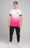 Illusive London Fade Tech Tee - White & Pink sold by Siksilk