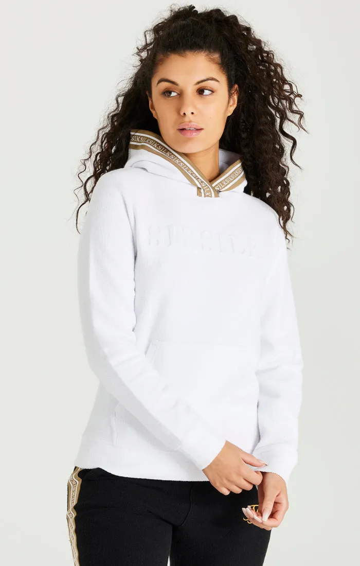 White Overhead Hoodie sold by Siksilk product image thumbnail 2