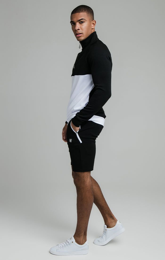 Black Quarter Zip Funnel sold by Siksilk product image thumbnail 6