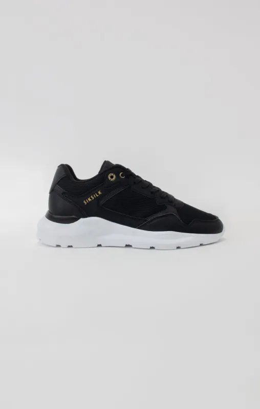 White Reflective Chunky Running Trainer sold by Siksilk