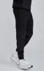 Black Muscle Fit Joggers sold by Siksilk